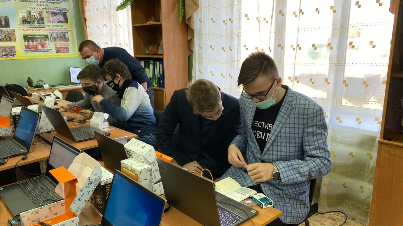 Ярославский детский технопарк впервые прибыл в Некрасовский район