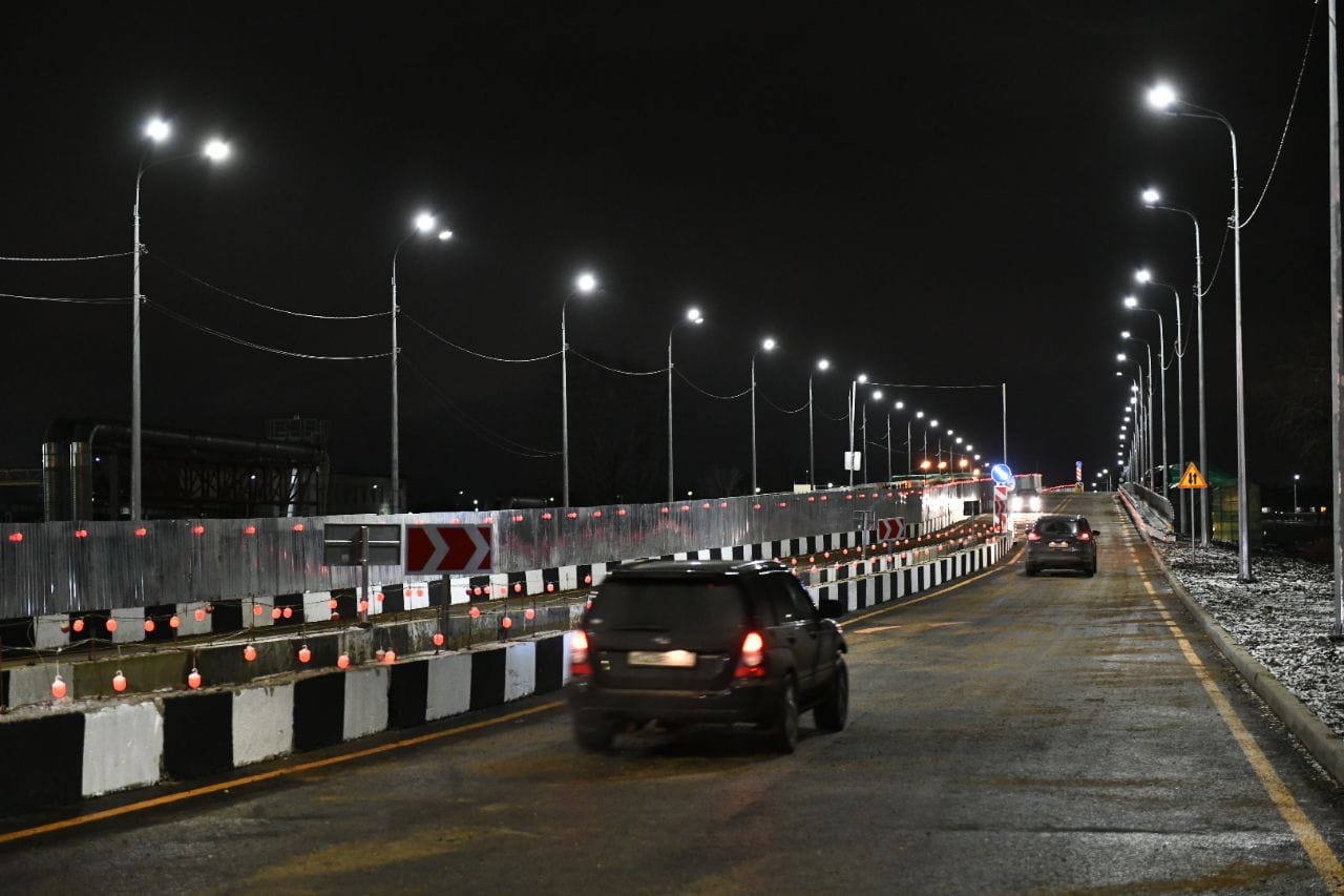 Открылось движение по Добрынинскому мосту в Ярославле
