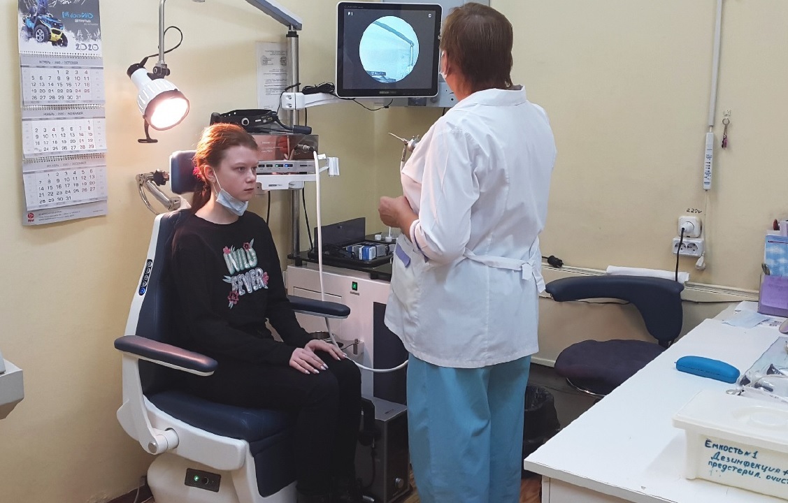 Для детской больницы Рыбинска приобрели новые лор-комбайн и риноларингофиброскоп