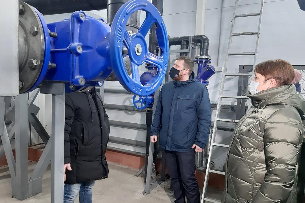В поселке Судоверфь реконструировали очистные сооружения канализации