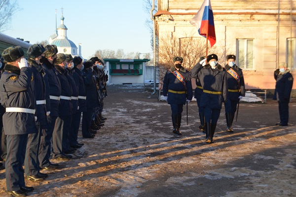 Новоиспеченные сотрудники регионального УФСИН произнесли клятву в верном служении Родине и Закону