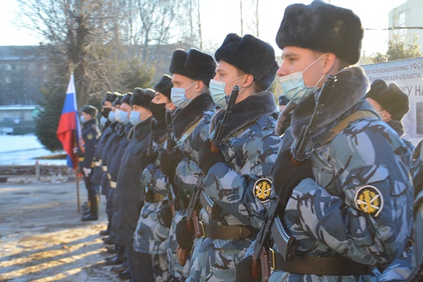 Новоиспеченные сотрудники регионального УФСИН произнесли клятву в верном служении Родине и Закону