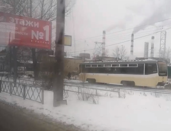 В Ярославле в трамвае скончался пассажир