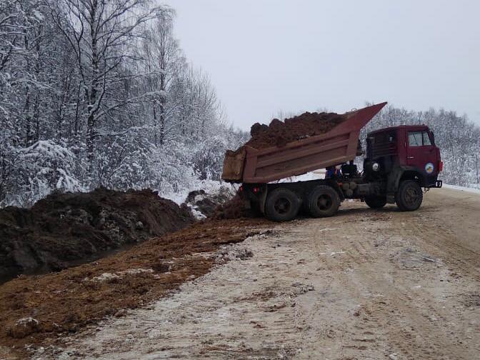 В Ярославской области начался ремонт дороги в Некоузском районе