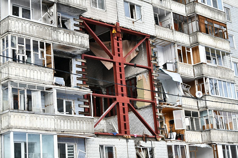 Все жильцы дома, пострадавшего от взрыва газа, смогли попасть в свои квартиры