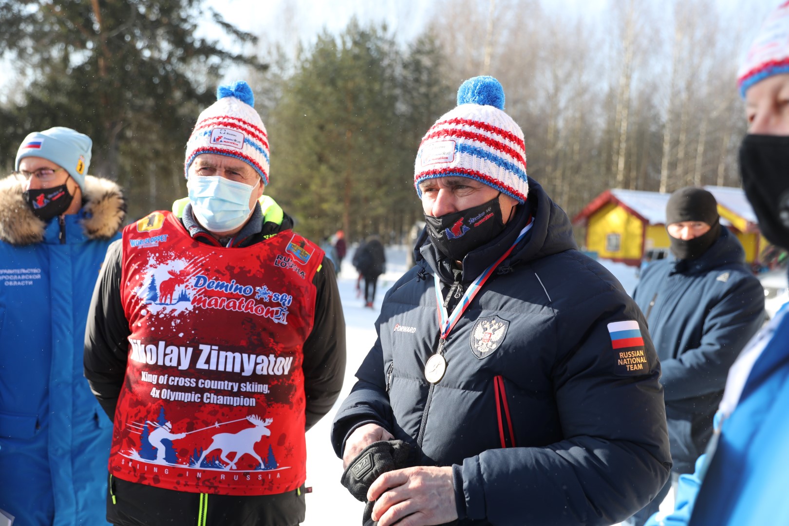Дмитрий Миронов дал старт XIV Международному Деминскому лыжному марафону