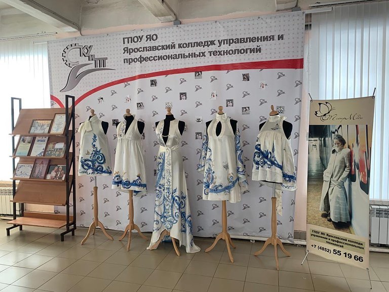 Будущие модельеры-дизайнеры в Ярославле провели творческий показ своих работ