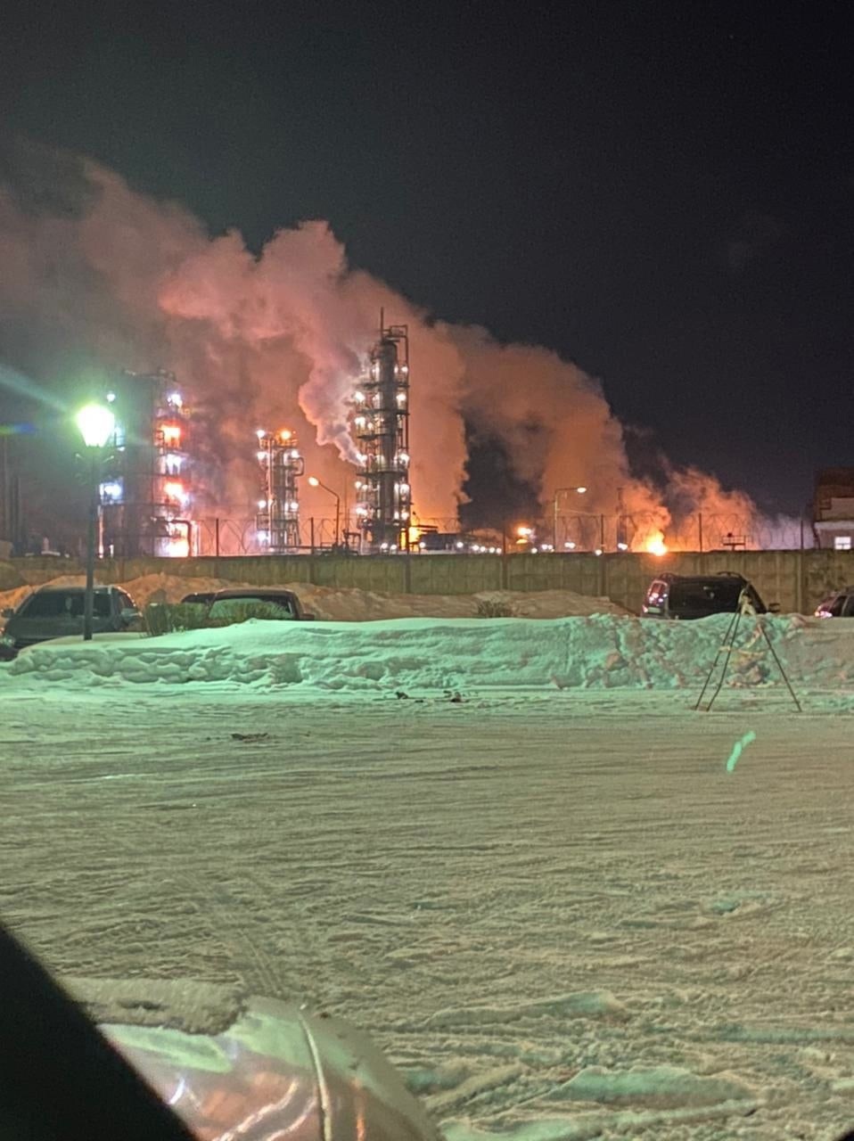 На заводе имени Менделеева в Константиновском произошел пожар