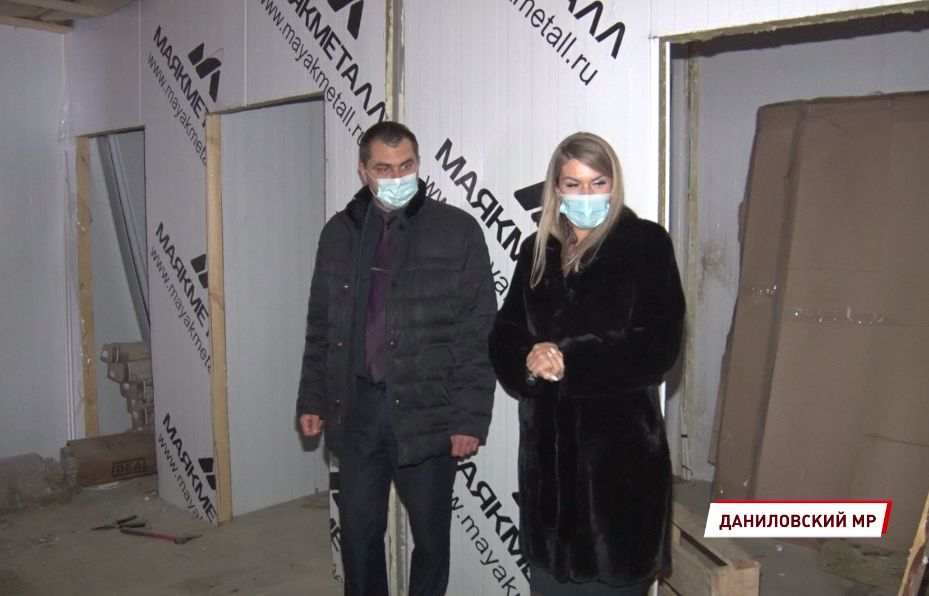 В Даниловском районе Ярославской области заканчивается возведение двух ФАПов
