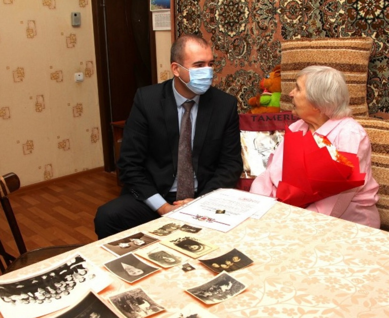Рыбинский ветеран Татьяна Чижикова отметила 100-летний юбилей