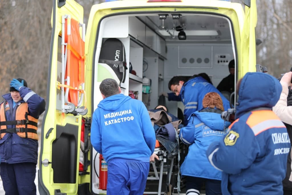 Михаил Евраев принял участие в тактико-специальных учениях по спасению людей во время паводка