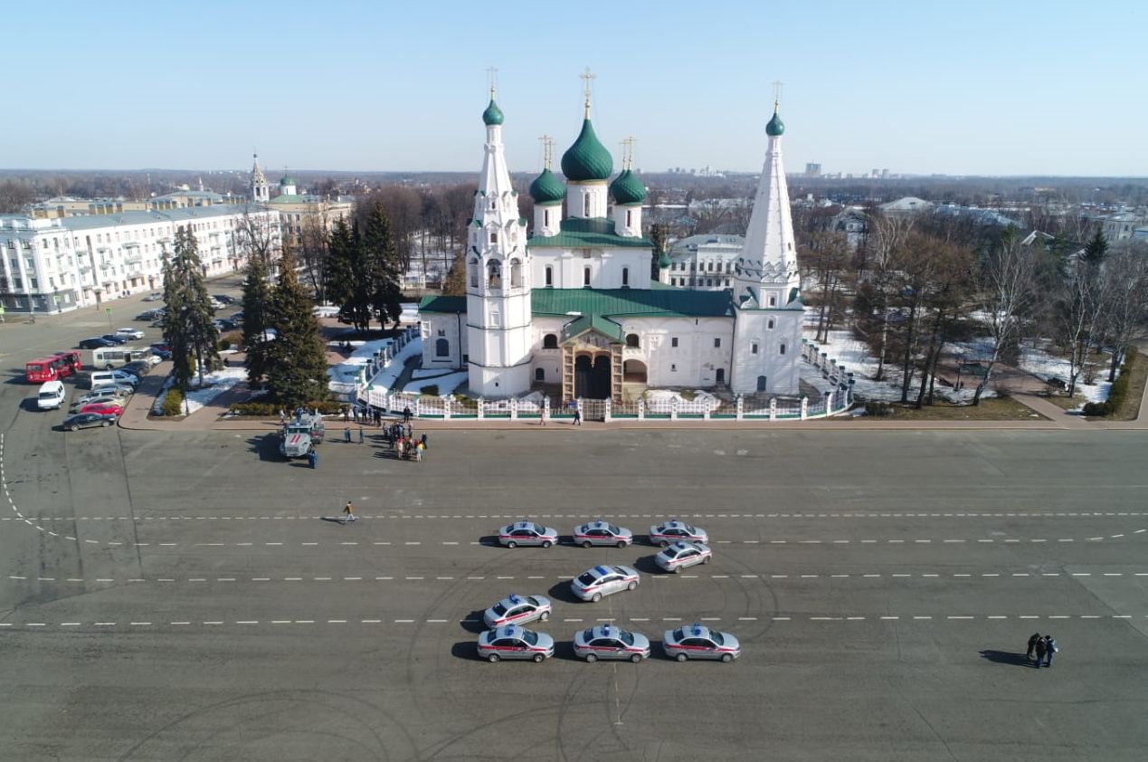 Ярославские росгвардейцы присоединились к акции в поддержку российской армии