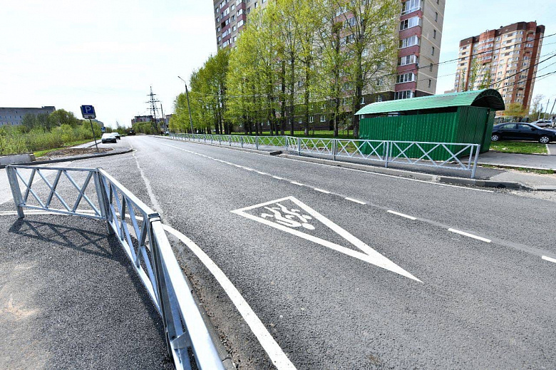 В Ярославле отремонтировали улицу Батова