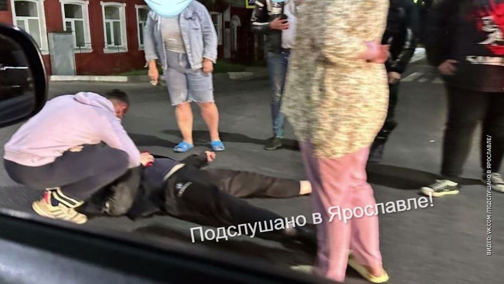 В Ярославле сбили байкера