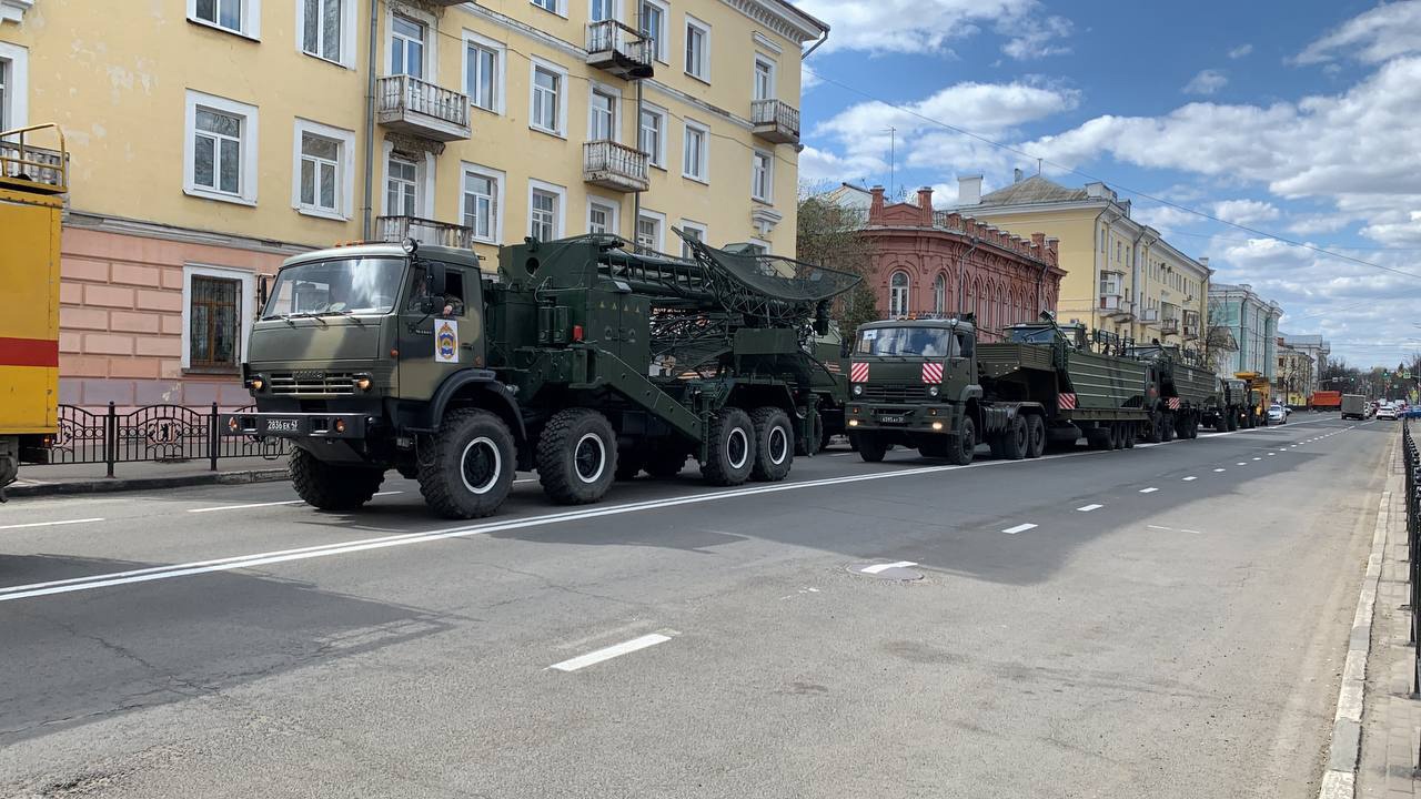 Стал известен маршрут проезда военной техники по Ярославлю 9 мая 2024