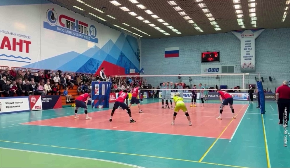 Волейбольный «Ярославич» дважды обыграл пермскую «Каму»