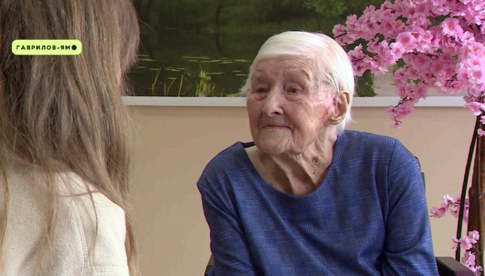 103-летняя уроженка Гаврилов-Яма стала героиней проекта «Женское лицо Победы»