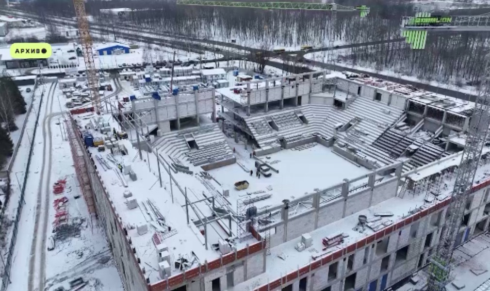 Строительство волейбольного центра в Ярославле завершат в 2025 году